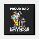 Search for autistic son magnets Brain