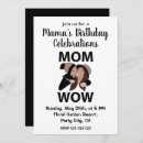 Search for mom birthday invitations Vintage