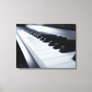 Search for piano canvas prints Black