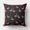 Search for black and white flamingo pillows Bird
