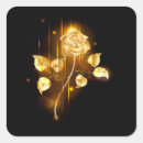 Search for golden rose stickers Black