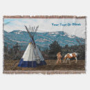 Search for native american blankets Teepee