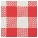 Search for red and white checkered fabric Buffalo check