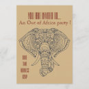 Recherche de africa invitations Tribal