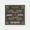 Search for art deco napkins Roaring twenties