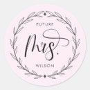 Search for future mrs stickers Pink
