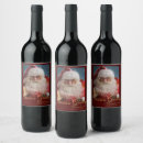 Recherche de santa claus wine labels Hiver