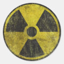 Recherche de radioactive symbol stickers Radioactivité