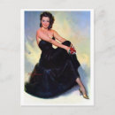 Recherche de robe noire cartes postales Vintage