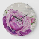 Recherche de fleurs peintes horloges Rustique