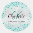 Search for green glitter stickers Teal
