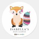 Search for fox baby shower stickers Modern