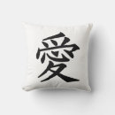 Recherche de kanji coussins Chinois