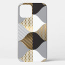Search for gold geometric iphone cases White