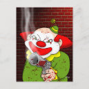 Recherche de clown cartes postales Sourire