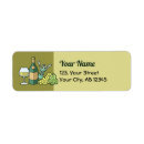 Search for white wine return address labels Grapes