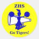 Search for best cheerleader stickers Megaphone