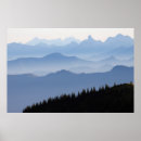 Recherche de montagnes de cascade posters État de washington
