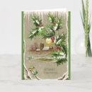 Search for victorian church christmas cards Vintage