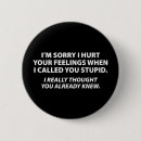 Search for apologies buttons Sorry