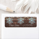 Search for wonderland return address labels Baby its cold outside