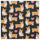 Search for corgi fabric Cute