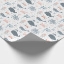 Search for blue whale wrapping paper Sea