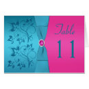 Search for turquoise table table cards Blue