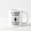 Search for funny singer mugs Microphone