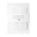 Search for ribbon invitation belly bands Watercolor