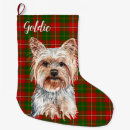 Search for yorkies christmas stockings Terrier