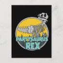 Search for dinosaur bones invitations Tyrannosaurus