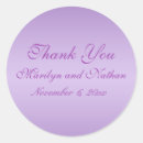 Search for purple glitter wedding stickers Violet