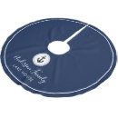 Search for nautical tree skirts Navy blue