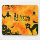 Search for cats happy mousepads Halloween