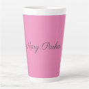 Search for elegant girly mugs Script typography