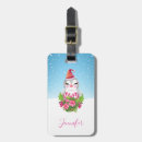 Recherche de pingouin de noël bagages étiquettes Mignon