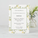 Search for lemon birthday invitations Yellow