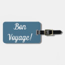 Search for bon voyage luggage tags Blue