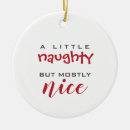 Recherche de naughty santa ornaments List