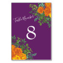 Search for purple table wedding table cards Fall