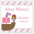 Search for pirate birthday stickers Parrot