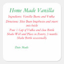 Search for vanilla stickers Homemade