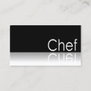 Recherche de sous chef cartes visite Élégant