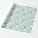 Search for boho baby wrapping paper Rainbow