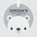 Search for little girl ornaments First christmas