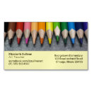 Recherche de crayon coloré cartes visite Couleurs arc en ciel