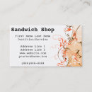 Search for sandwich business cards Bread