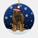 Search for bloodhound ornaments Cute