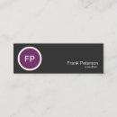 Search for round business cards Modern
